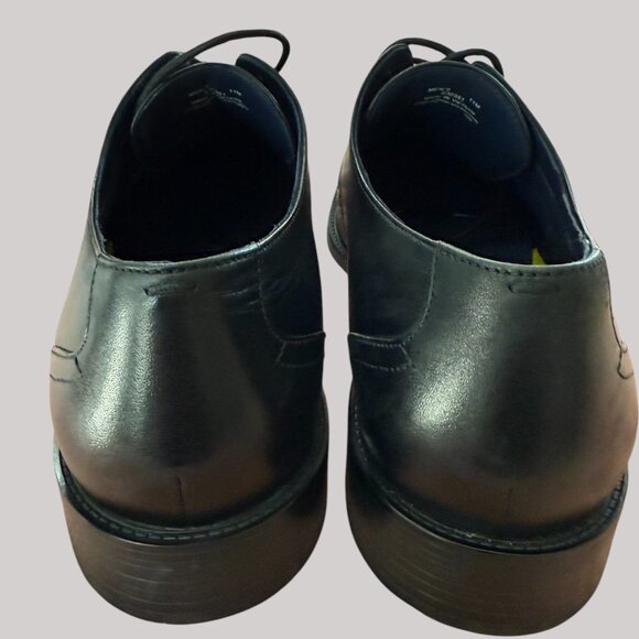 Cole Haan Mens Hawthorne Plain Oxford Black Leather Shoe Size 11M - Picture 11 of 14